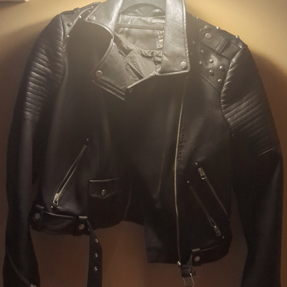 Leather jacket